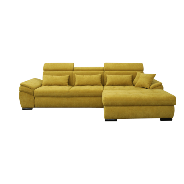 Canapea, muştar, model dreapta, NATIK NEW