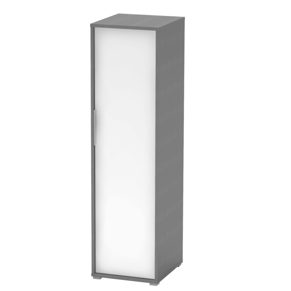Dulap de haine, grafit/alb, RIOMA TIPUL 20