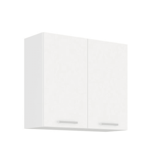 Dulap superior de colţ, alb, SPLIT 58x58 GN-72 1F