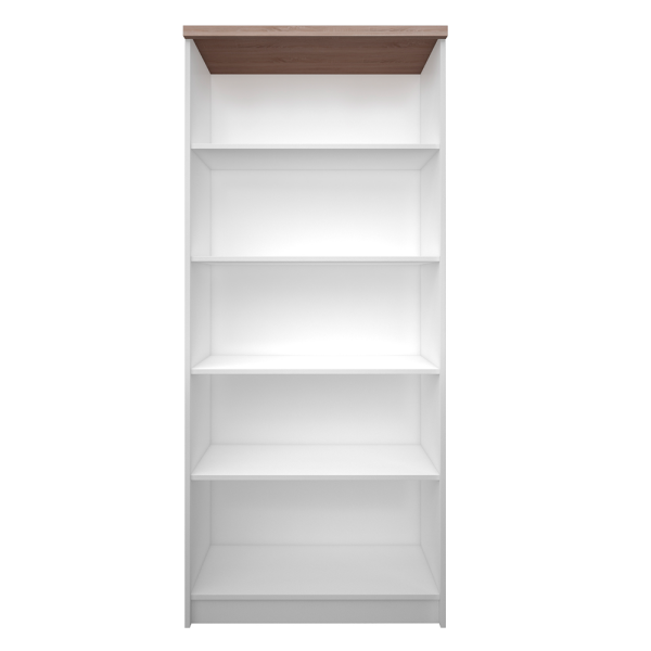 Etajeră înaltă, alb/stejar sonoma, TOPTY 06