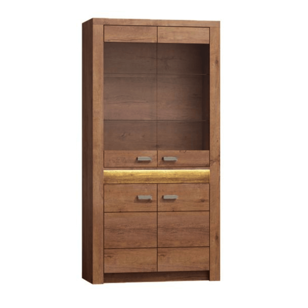 Vitrină, frasin deschis, INFINITY I-03