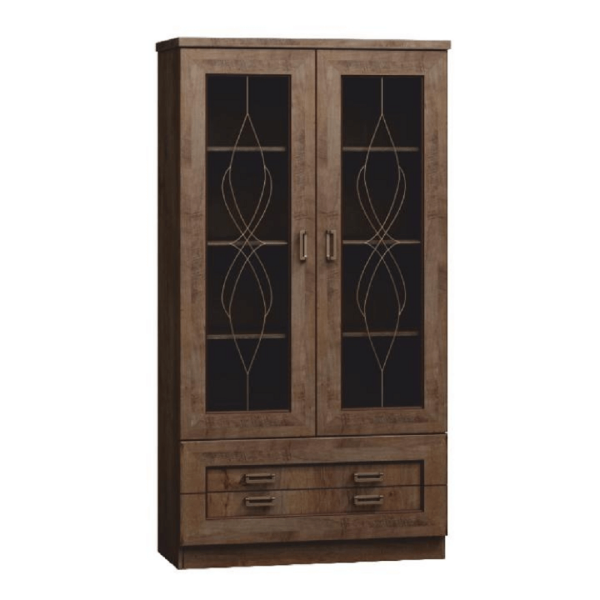 Vitrină, stejar lefkas, TEDY Typ T8