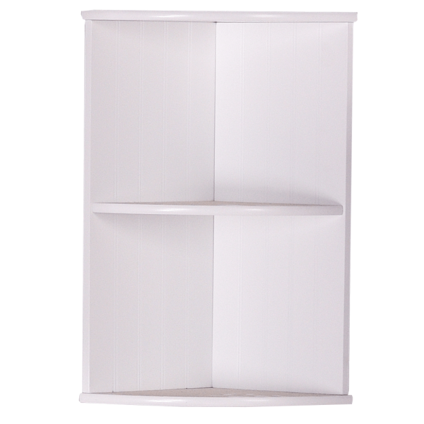 Raft de colţ suspendat, alb, ATENE TYPUL 4